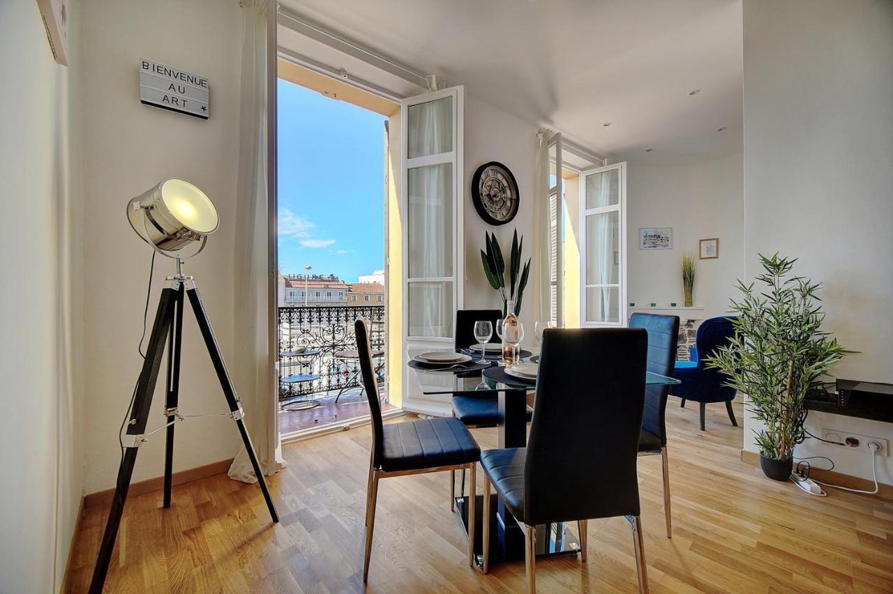 Le ART - 500m des plages - Clim - Verrière Côte d'Azur Cannes Extérieur photo